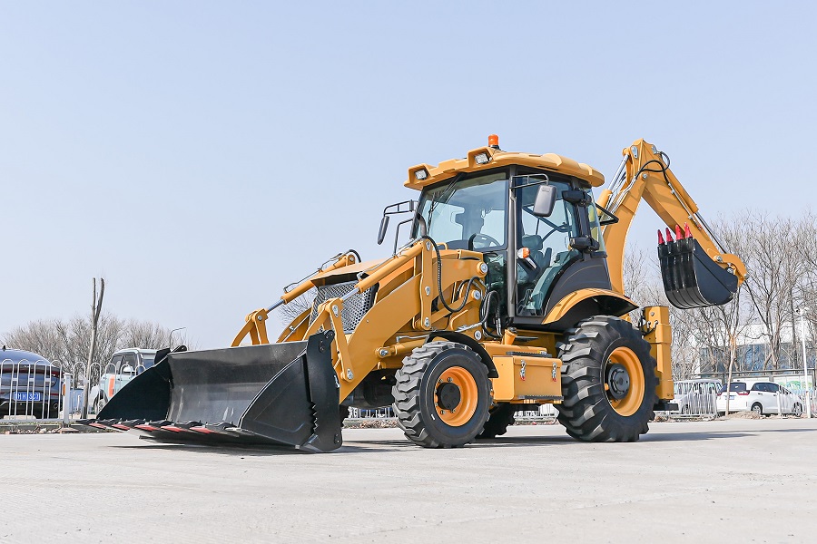 9-ton backhoe loader