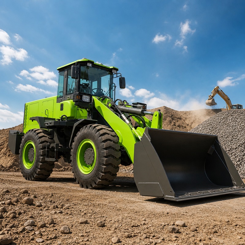 SZ936E 3 Ton Electric Wheel Loader | LFP Battery