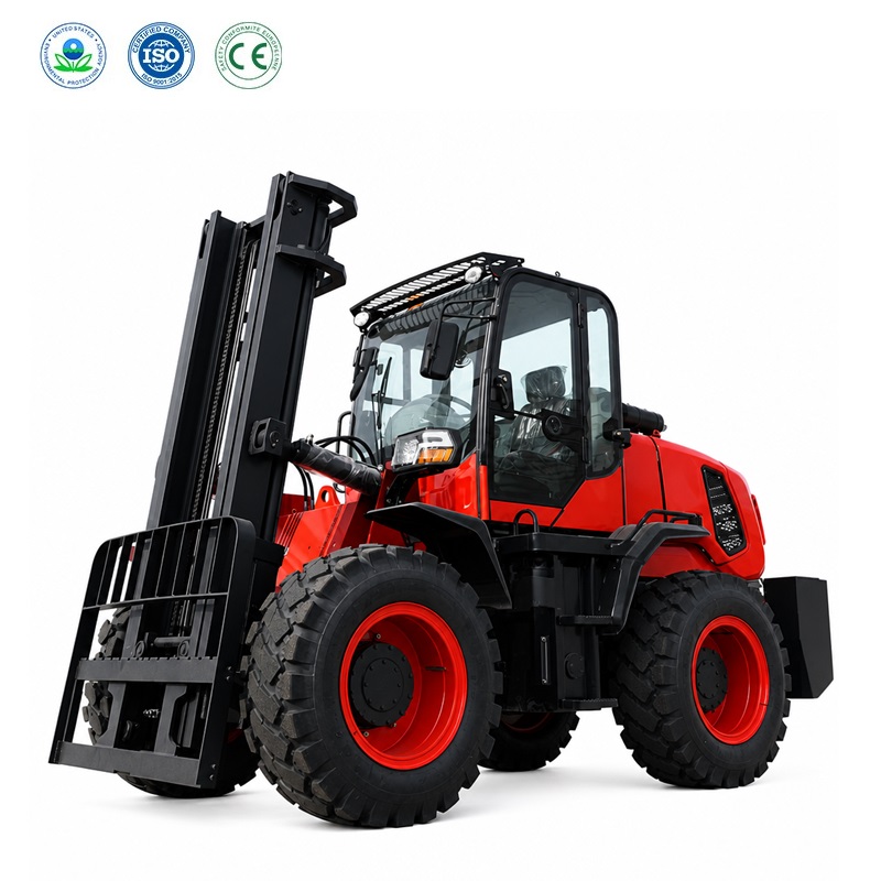 5 Ton 4WD Rough Terrain Forklift