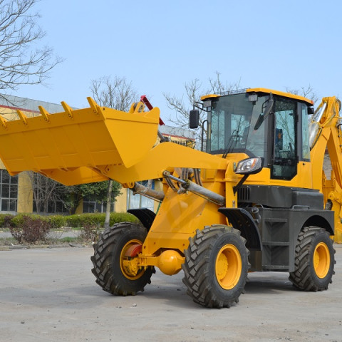 7-ton backhoe loader