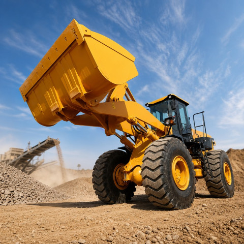 SZ970 7 Ton Wheel Loader | Heavy Duty Construction Wheel Loader