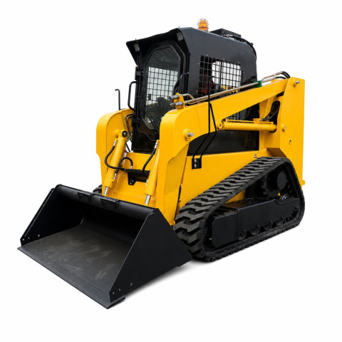1 Ton Tracked Skid Steer Loader 