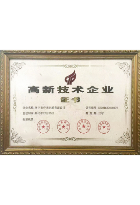 High-Tech Enterprise