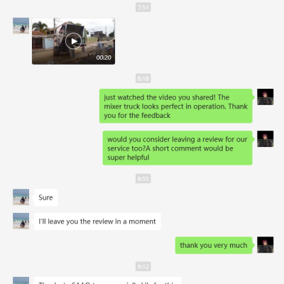 Self-Loading Concrete Mixer 